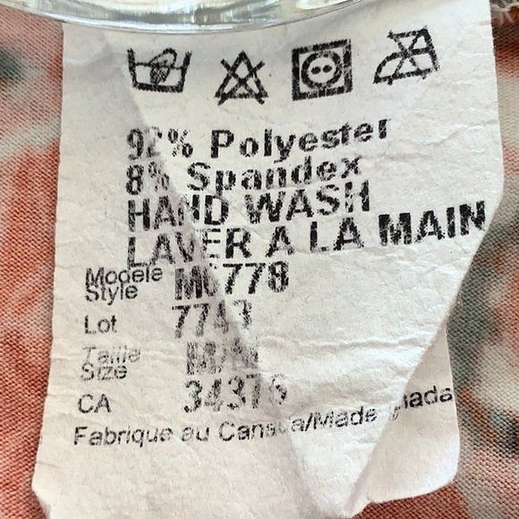 MARALLIS Floral Cap Sleeve Dress size M. With 3/4 length Cardigan and sleeve - Picture 12 of 14